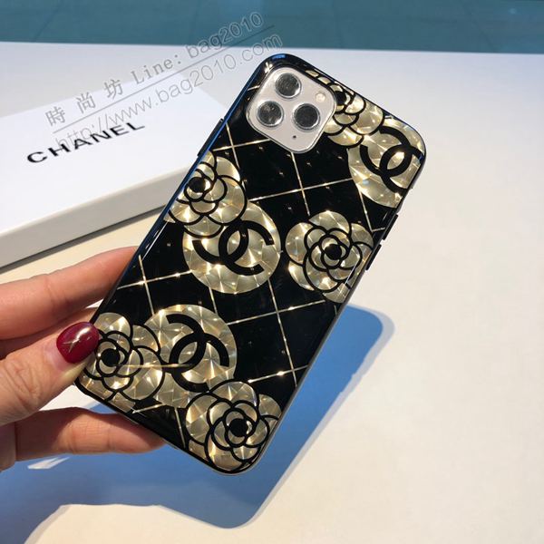 Chanel香奈兒水立方手機殼 立體山茶花矽膠軟殼  mmk1067
